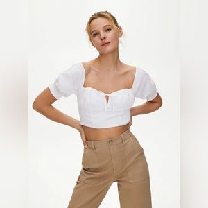 Aritzia Sunday Best Countess Blouse